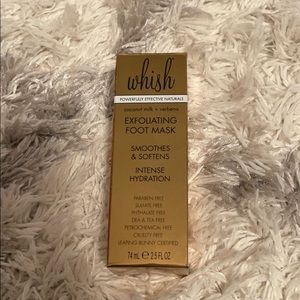 Whish exfoliating foot mask